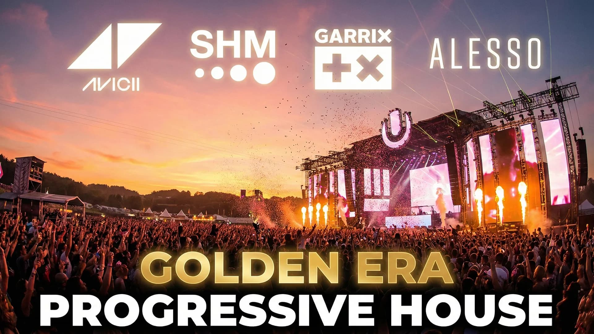 Progressive House Golden Era Mix: Avicii, SHM, Alesso, Garrix
