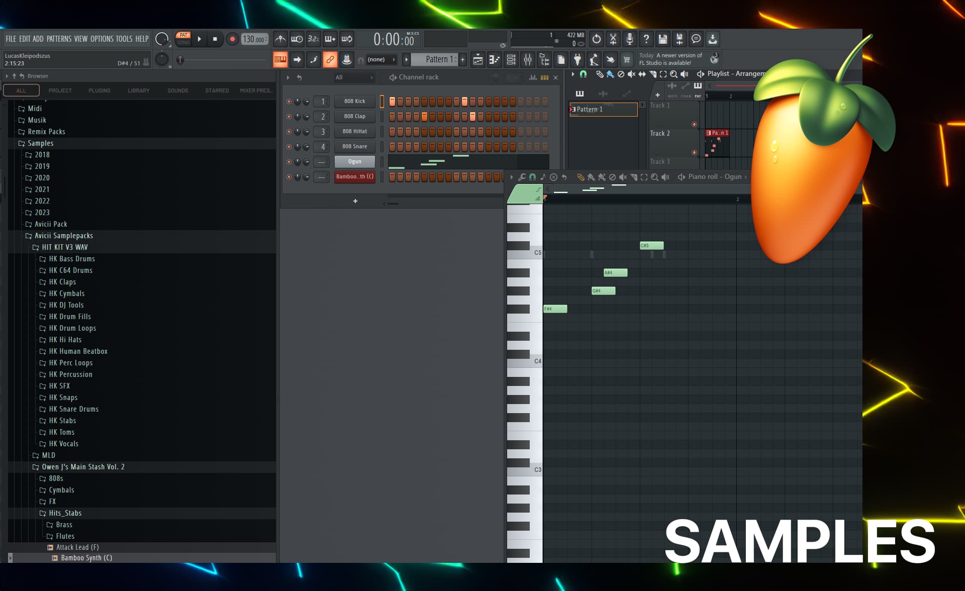 How to Make Wake Me Up Chords in FL Studio (Avicii)