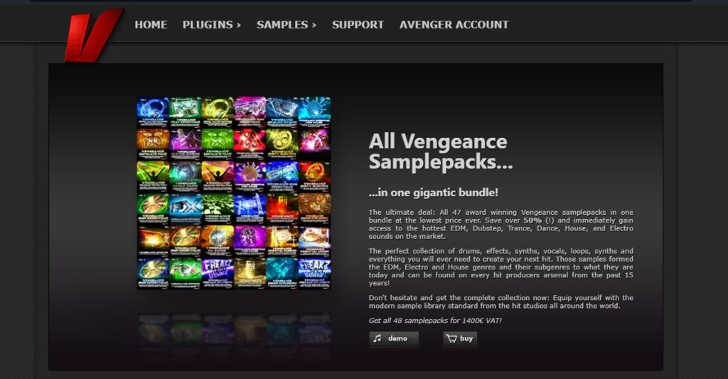vengeance refx samplepacks